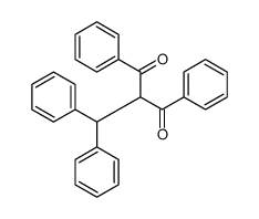 2-benzhydryl-1,3-diphenylpropane-1,3-dione结构式