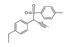 α-甲苯磺酰-(4-碘甲基苄基)异丁酯结构式