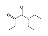 N,N-diethyl-2-oxobutanamide Structure