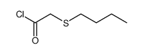 butylthioacetyl chloride Structure