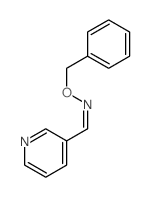 3-Pyridinecarboxaldehyde, O- (phenylmethyl)oxime结构式