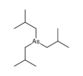 tris(2-methylpropyl)arsane Structure