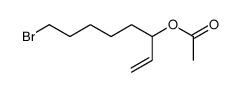 3-acetoxy-8-bromo-1-octene结构式