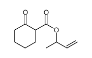 but-3-en-2-yl 2-oxocyclohexane-1-carboxylate结构式