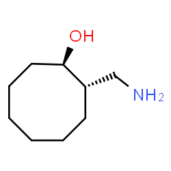 Cyclooctanol, 2-(aminomethyl)-, trans- (9CI) Structure
