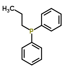 Diphenyl(propyl)phosphine Structure