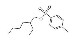 2-ethylhexyl p-toluenesulfonate结构式