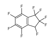 1,2,2,3,3,4,5,6,7-nonafluoro-1H-indene结构式