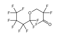 2,2-difluoro-3-(1,1,2,2,3,3,4,4,4-nonafluorobutoxy)propanoyl fluoride Structure