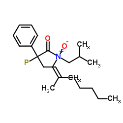 Octyl(phenyl)-N,N-diisobutylcarbamoylmethylphosphine oxide Structure