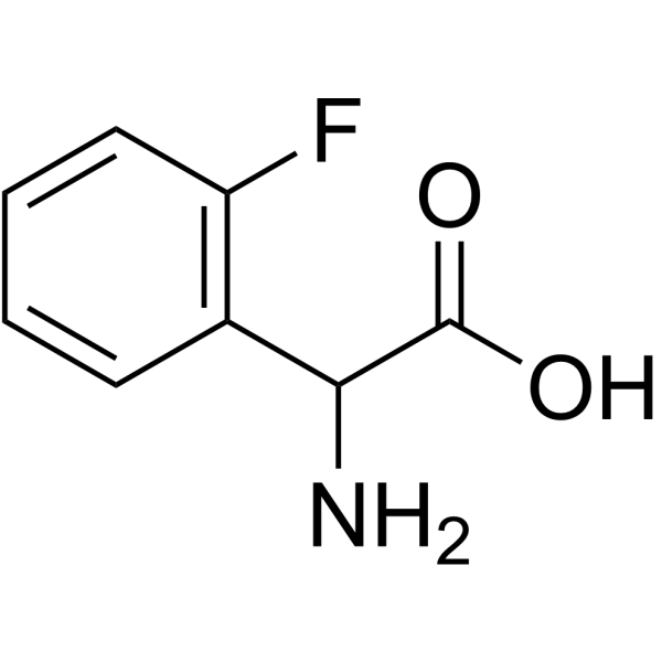 2-氟-DL-α-苯基甘氨酸图片