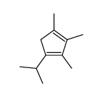 1,2,3-trimethyl-4-propan-2-ylcyclopenta-1,3-diene结构式