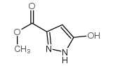 5-氧代-2,5-二氢-1H-吡唑-3-羧酸甲酯结构式