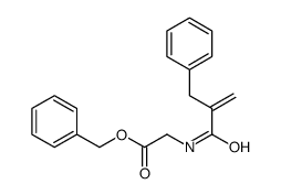 benzyl 2-(2-benzylprop-2-enoylamino)acetate Structure
