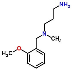N-(2-Methoxybenzyl)-N-methyl-1,3-propanediamine Structure