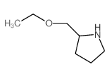 2-(乙氧基甲基)吡咯烷结构式