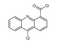 9-chloroacridine-4-carbonyl chloride结构式
