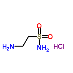 2-Aminoethanesulfonamide hydrochloride (1:1) Structure