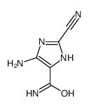 (9ci)-5-氨基-2-氰基-1H-咪唑-4-羧酰胺结构式