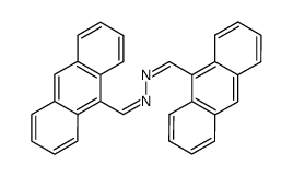 (Z,Z)-9-anthraldehyde azine结构式