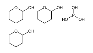 oxan-2-ol,phosphorous acid Structure