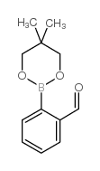 (2-FORMYLPHENYL)BORONIC ACID NEOPENTYL GLYCOL ESTER structure