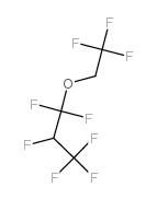 1,1,1,2,3,3-hexafluoro-3-(2,2,2-trifluoroethoxy)propane Structure