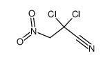 2,2-Dichlor-3-nitro-propionitril结构式