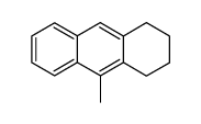 1,2,3,4-tetrahydro-9-methylanthracene Structure
