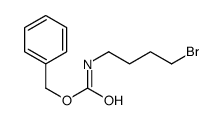(4-溴丁基)氨基甲酸苄酯结构式