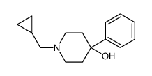 1-(cyclopropylmethyl)-4-phenylpiperidin-4-ol Structure