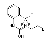1-(2-bromoethyl)-3-[2-(trifluoromethyl)phenyl]urea Structure