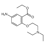 5-氨基-2-(2-(二乙基氨基)乙氧基)苯甲酸乙酯结构式