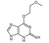 6-(2-methoxyethoxy)-7H-purin-2-amine结构式