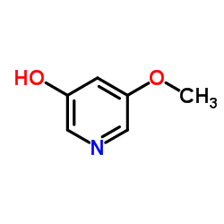 5-甲氧基吡啶-3-醇结构式