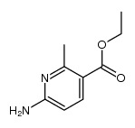 ethyl 6-amino-2-methylpyridine-3-carboxylate结构式
