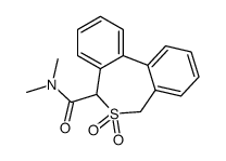 N,N-dimethyl-6,6-dioxo-5,7-dihydrobenzo[d][2]benzothiepine-5-carboxamide Structure