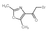 2-bromo-1-(2,5-dimethyl-1,3-oxazol-4-yl)ethanone Structure