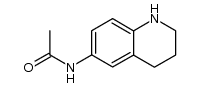 N-(1,2,3,4-Tetrahydroquinolin-6-yl)acetamide Structure