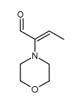 2-morpholinobut-2-enal Structure