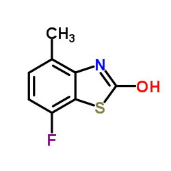 7-Fluoro-4-methyl-1,3-benzothiazol-2(3H)-one Structure