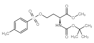 N-Boc-L-homoserine Methyl Ester 4-Methylbenzenesulfonate结构式