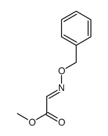 methyl 2-phenylmethoxyiminoacetate结构式