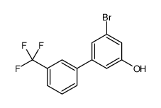3-bromo-5-[3-(trifluoromethyl)phenyl]phenol Structure