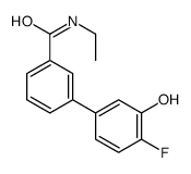 N-ethyl-3-(4-fluoro-3-hydroxyphenyl)benzamide Structure