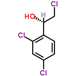 (S)-2-氯-1-(2,4-二氯苯基)乙醇结构式