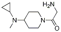2-AMino-1-[4-(cyclopropyl-Methyl-aMino)-piperidin-1-yl]-ethanone Structure