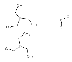 反式二氯双(三乙基膦)铂(II)图片