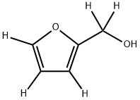 糠醇-D5结构式