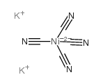 nickel potassium cyanide Structure